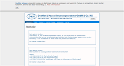 Desktop Screenshot of doehler-haass.de